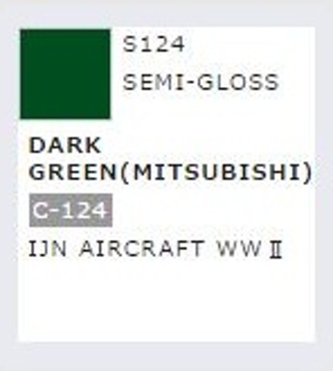 Mrhobby - Mr. Color Spray 100 Ml D.gr. Mitsubishi (Mrh-s-124)