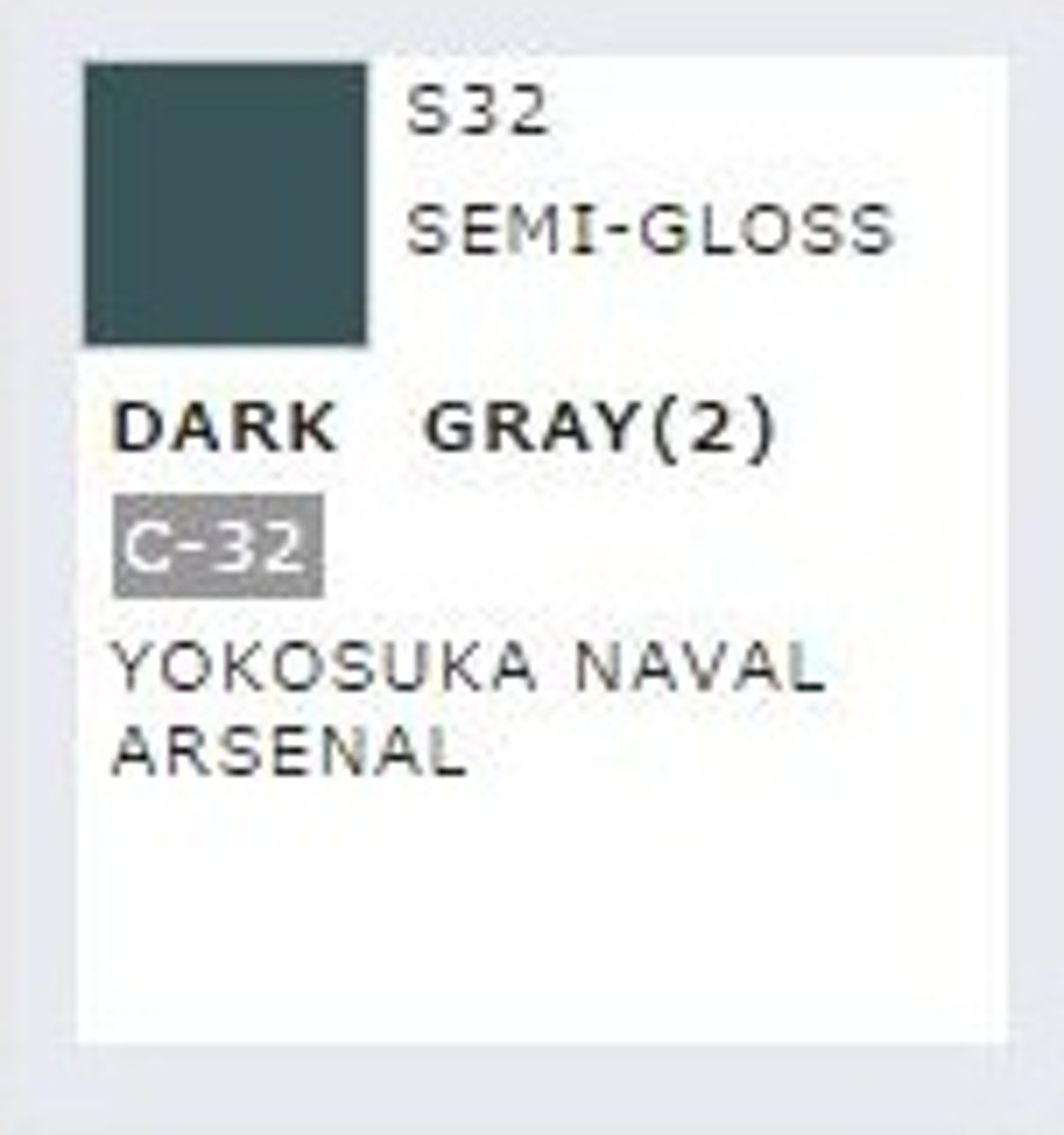 Mrhobby - Mr. Color Spray 100 Ml Dark Gray 2 (Mrh-s-032)