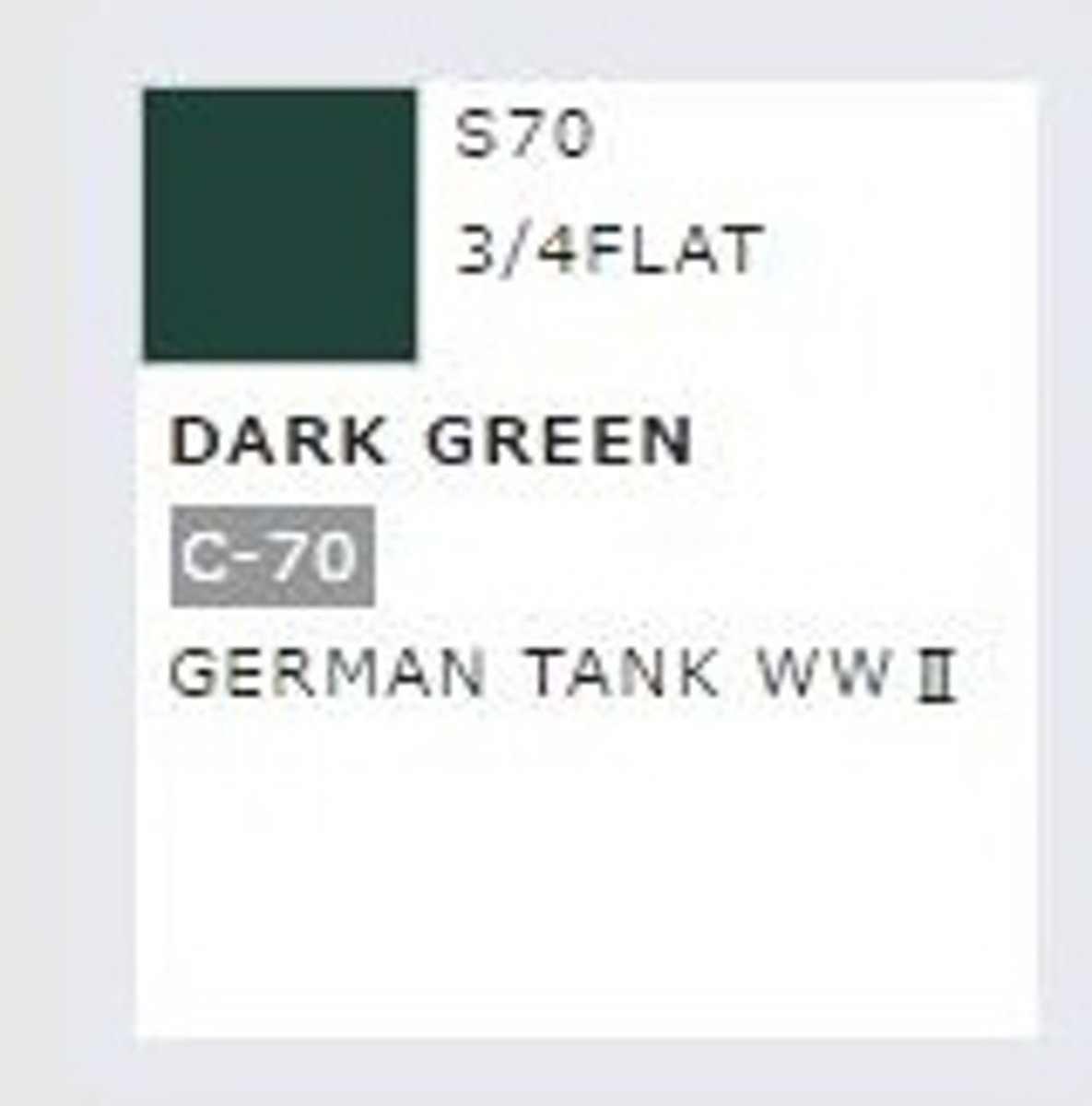 Mrhobby - Mr. Color Spray 100 Ml Dark Green (Mrh-s-070)