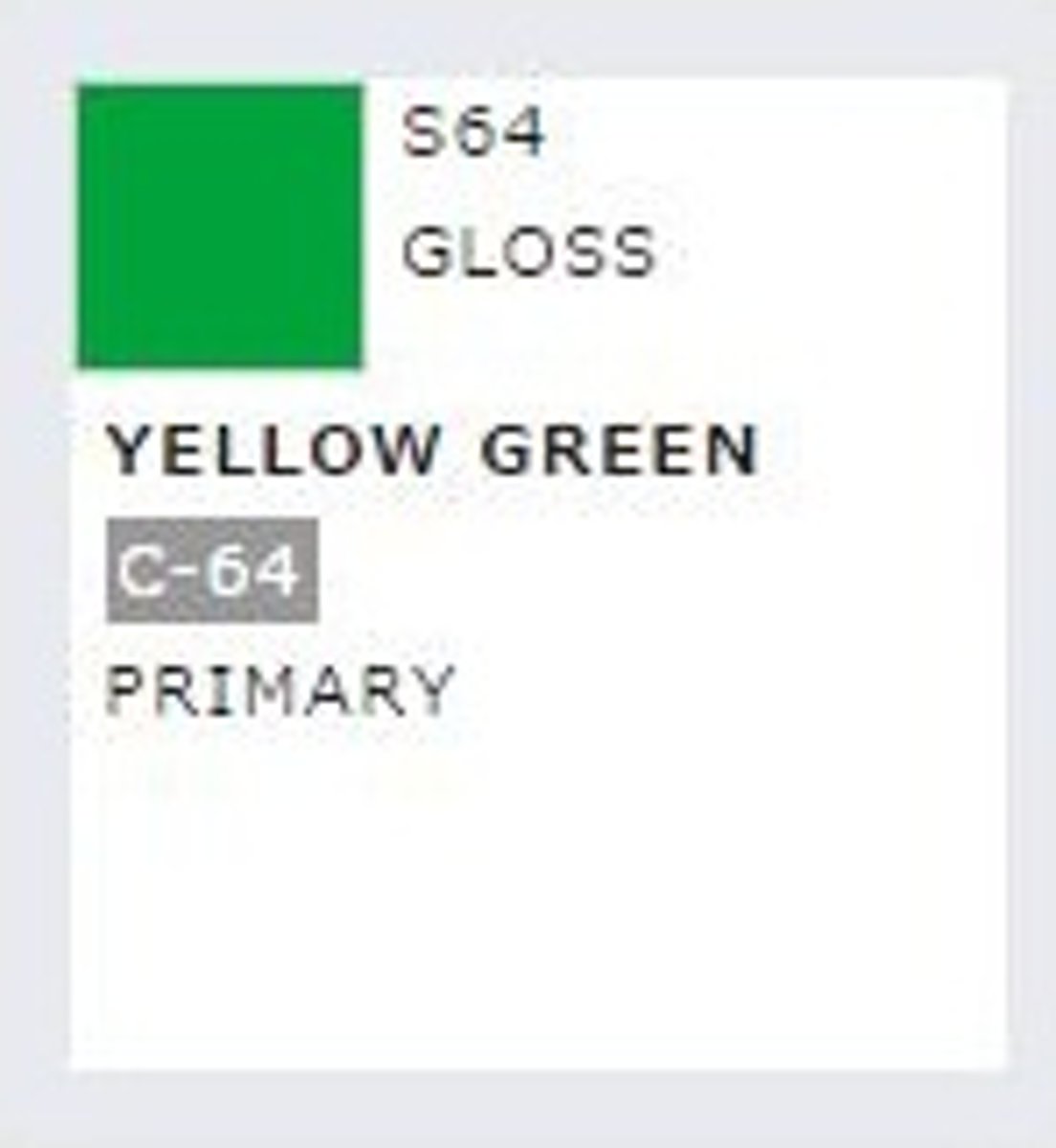 Mrhobby - Mr. Color Spray 100 Ml Yellow Green (Mrh-s-064)