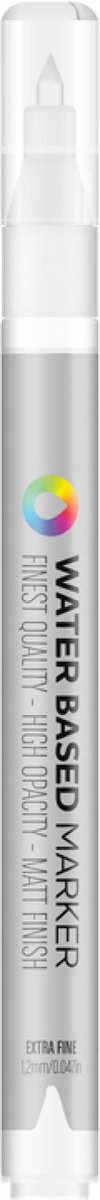 MTN Water Based Markers – 1,2mm extra fine tip - Titanium White