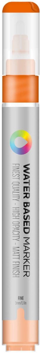MTN Water Based Markers – 3mm fine tip - Azo Orange