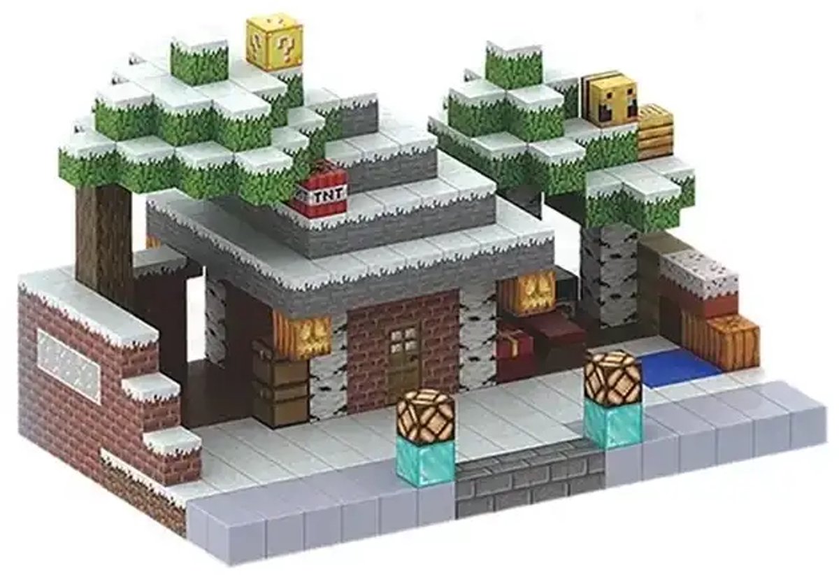 My World Magnetische bouwstenen Sneeuwhuis 448 stuks