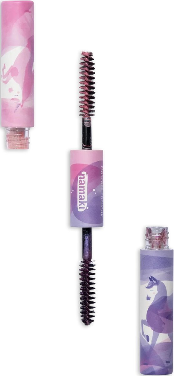 Namaki - Hair Mascara Double Applicator - Roze-Paars