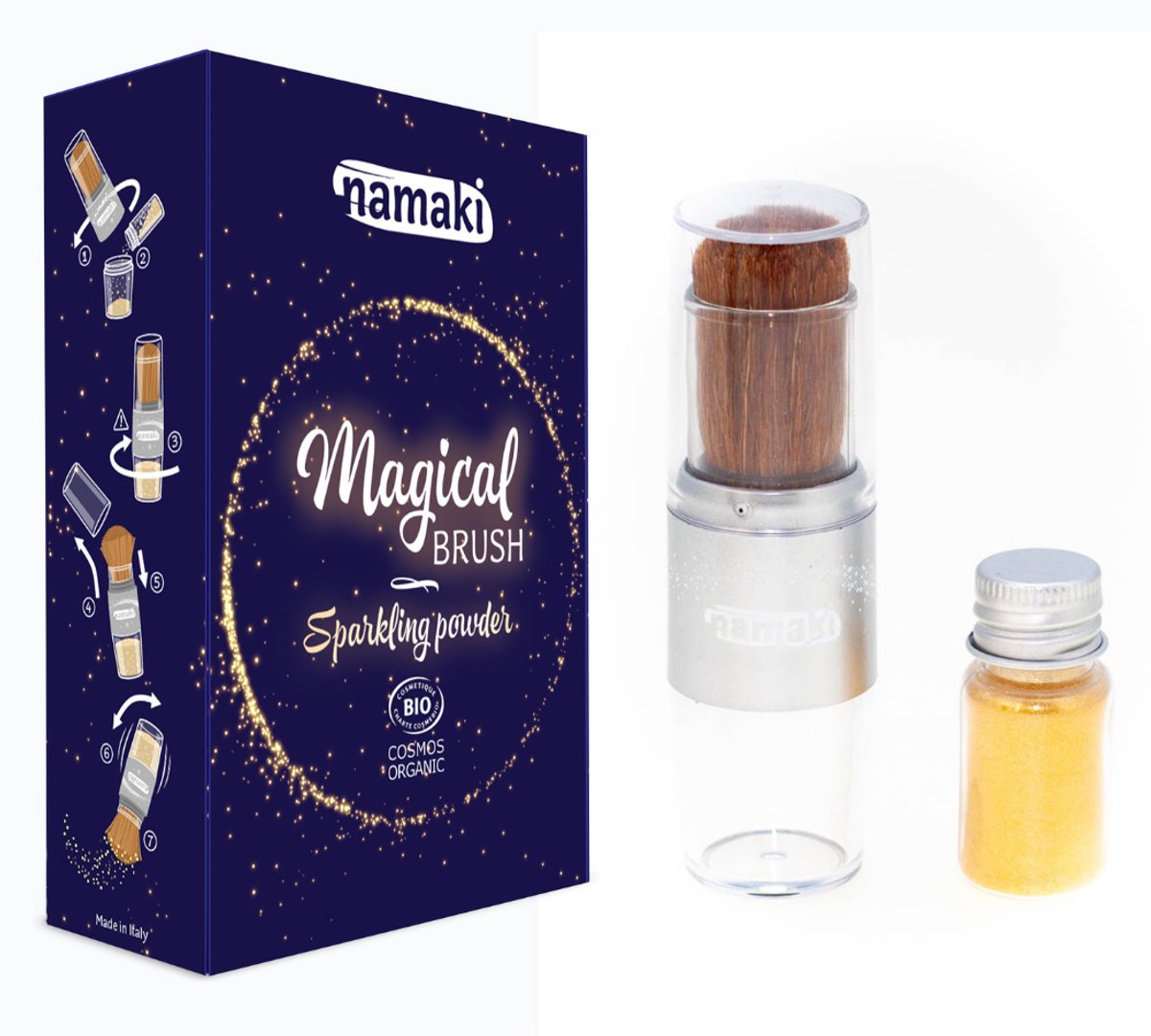 Namaki - Magic Brush met Glitterpoeder