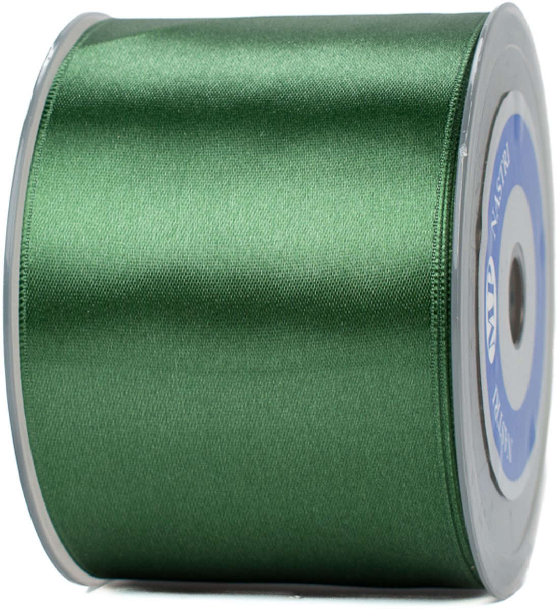 Breed openingslint van 7 cm x 25 meter groen - lint voor opening