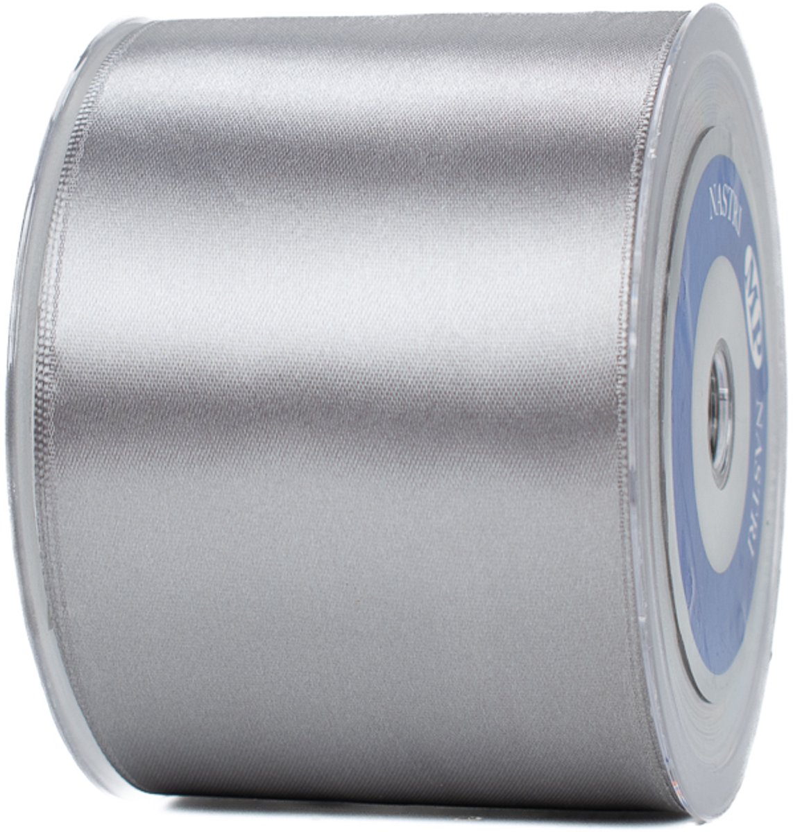 Breed openingslint van 7 cm x 25 meter zilver - lint voor opening