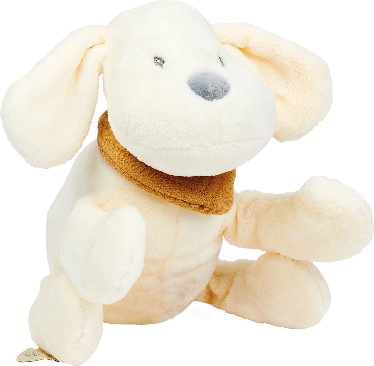 Nattou Knuffel Hond 30 Cm - Wit