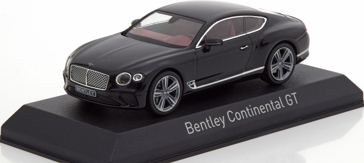 Bentley Continental GT 2018 1:43 Beluga Black Norev