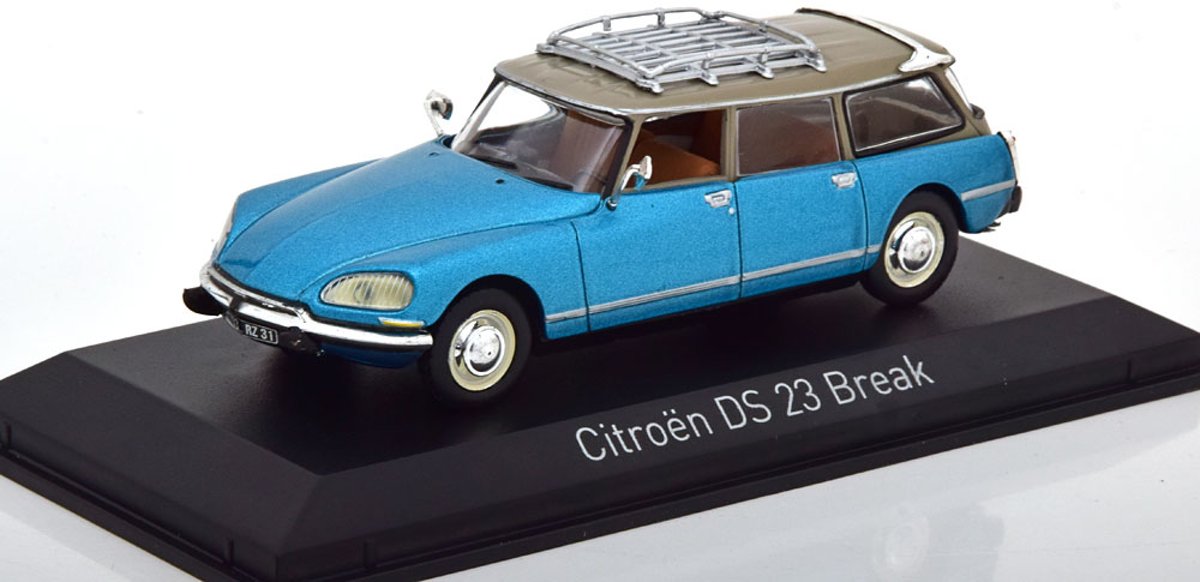 Citroen DS 23 Break 1974 Blauw Metallic 1-43 Norev
