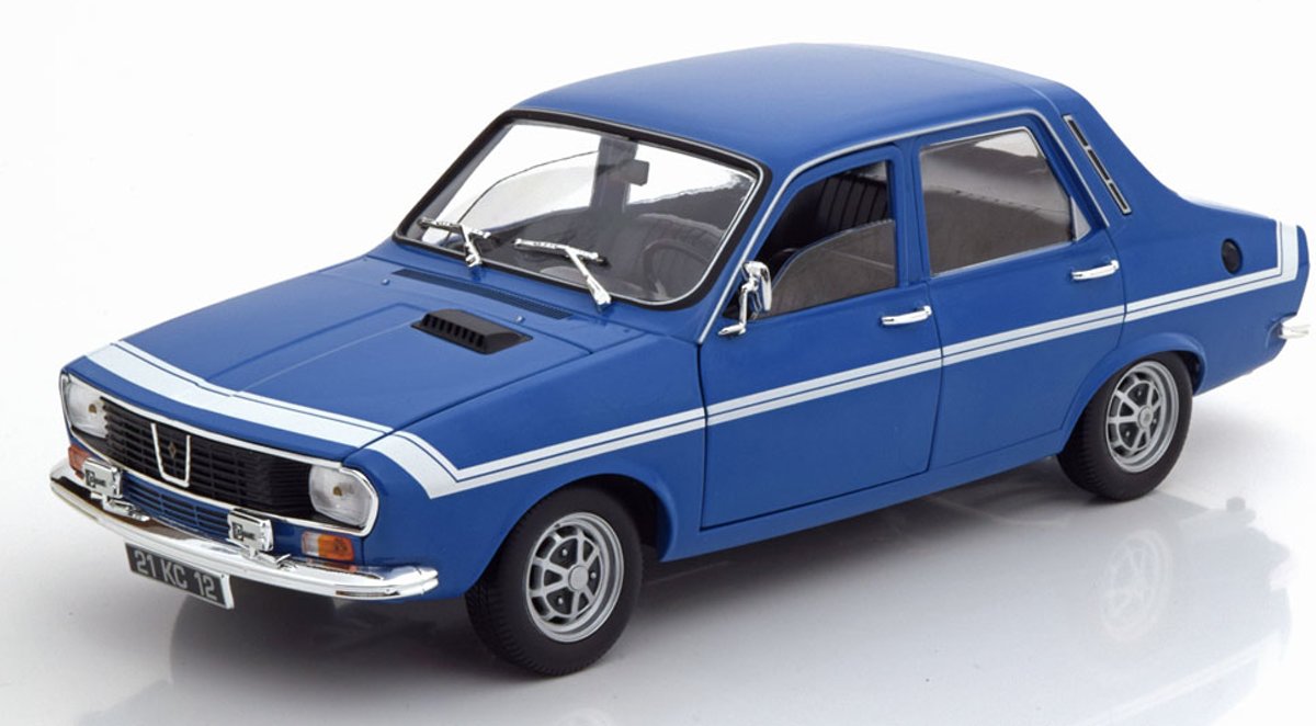 Renault 12 Gordini 1971 Blauw 1:18 Norev