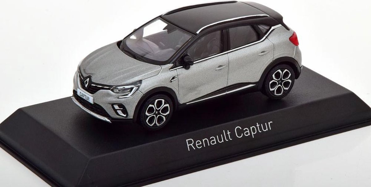 Renault Captur 2020 Grijs Metallic / Zwart 1-43 Norev