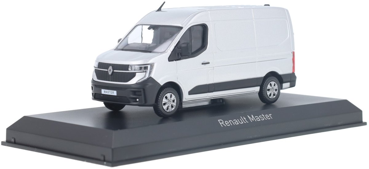 Renault Master E-Tech 100% Electric 2024 Zilver - Model 1/43 - Norev
