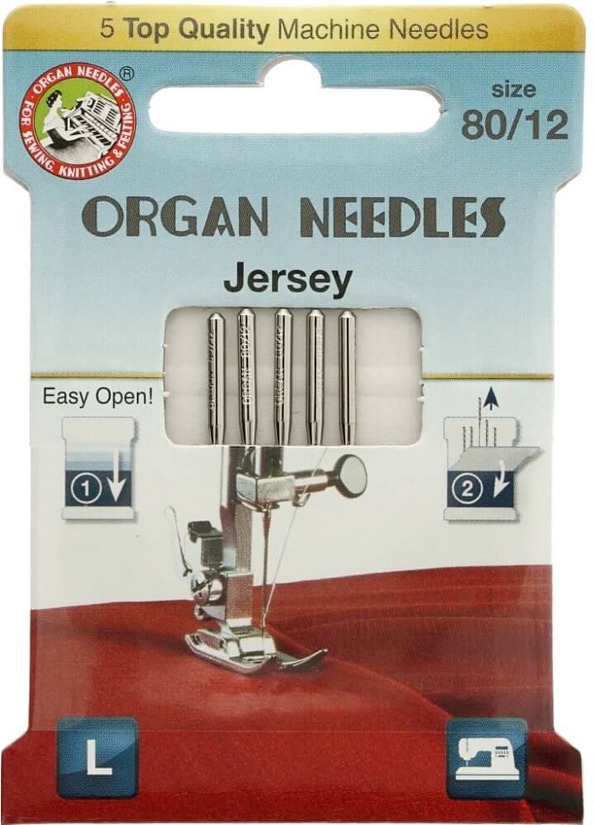Organ naaimachinenaalden jersey 80
