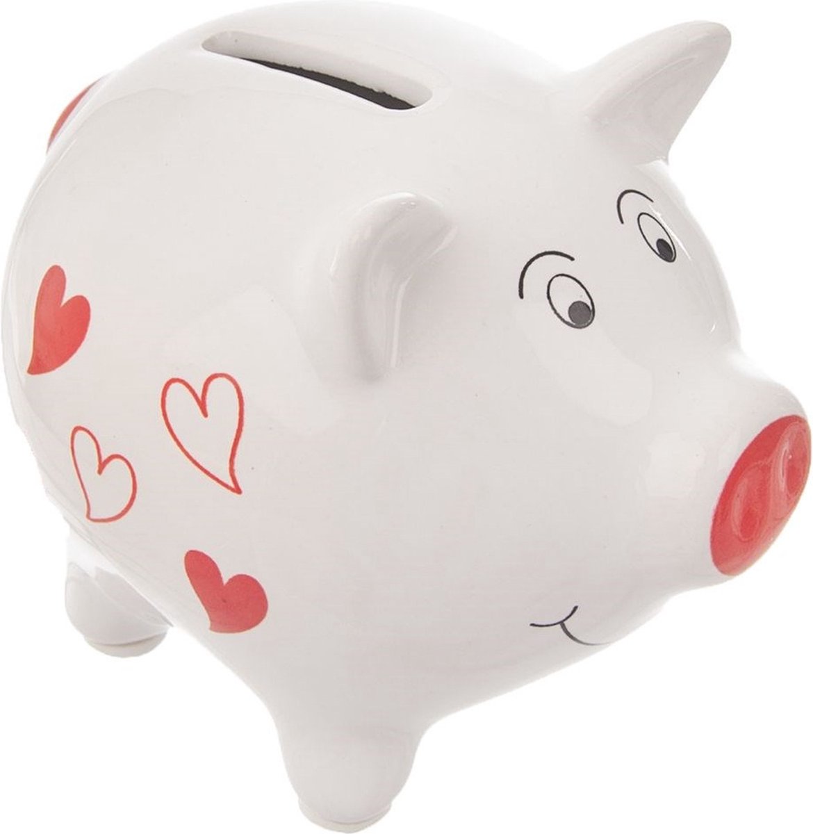 Spaarpot Keramiek Breekbaar Varken 10 cm - Spaarvarken - Spaardoel