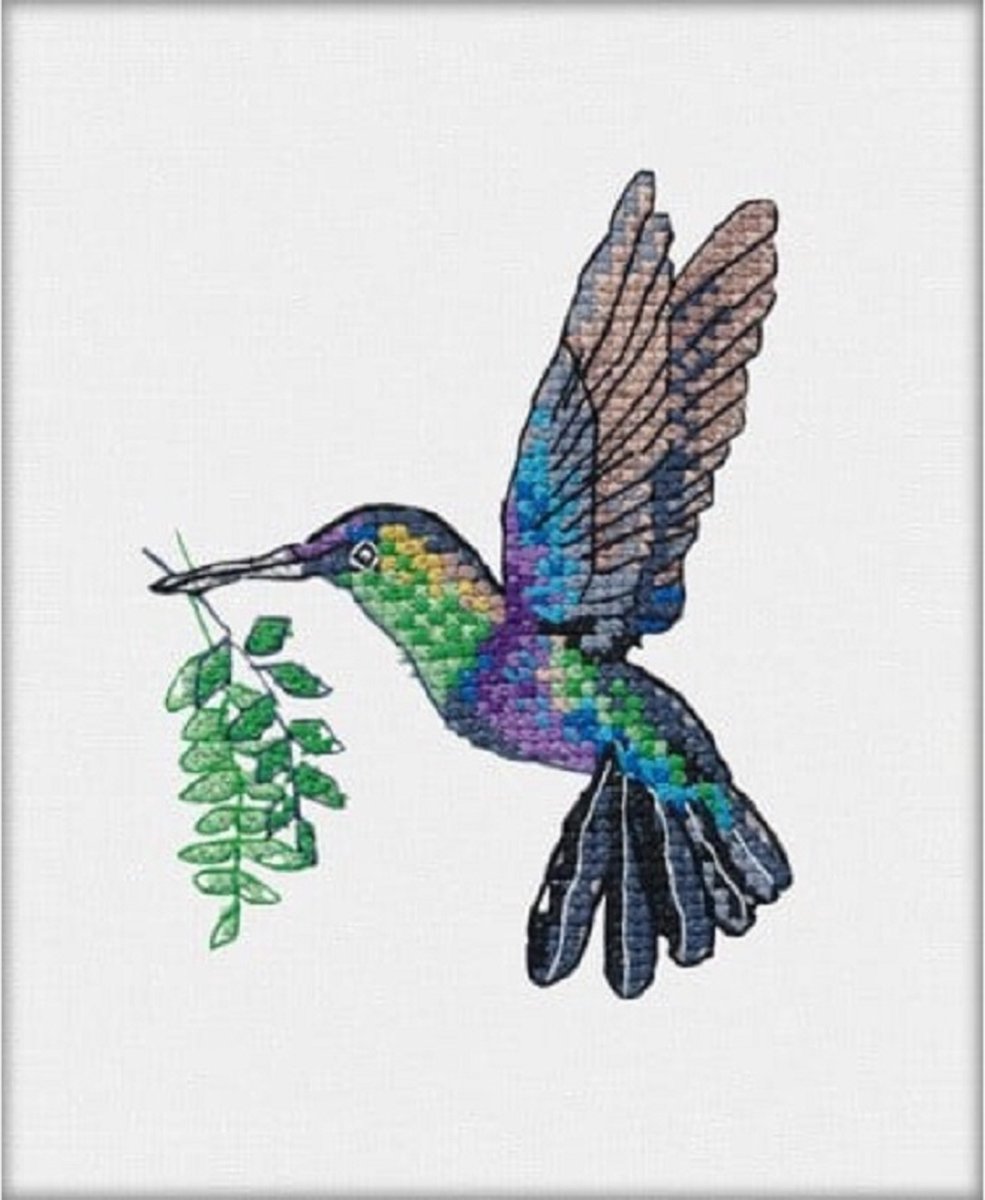 Borduurpakket - Ijsvogel