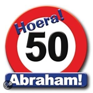 Huldeschild - Abraham - 50 jaar