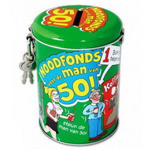 Spaarpot - 50 jaar man - Abraham