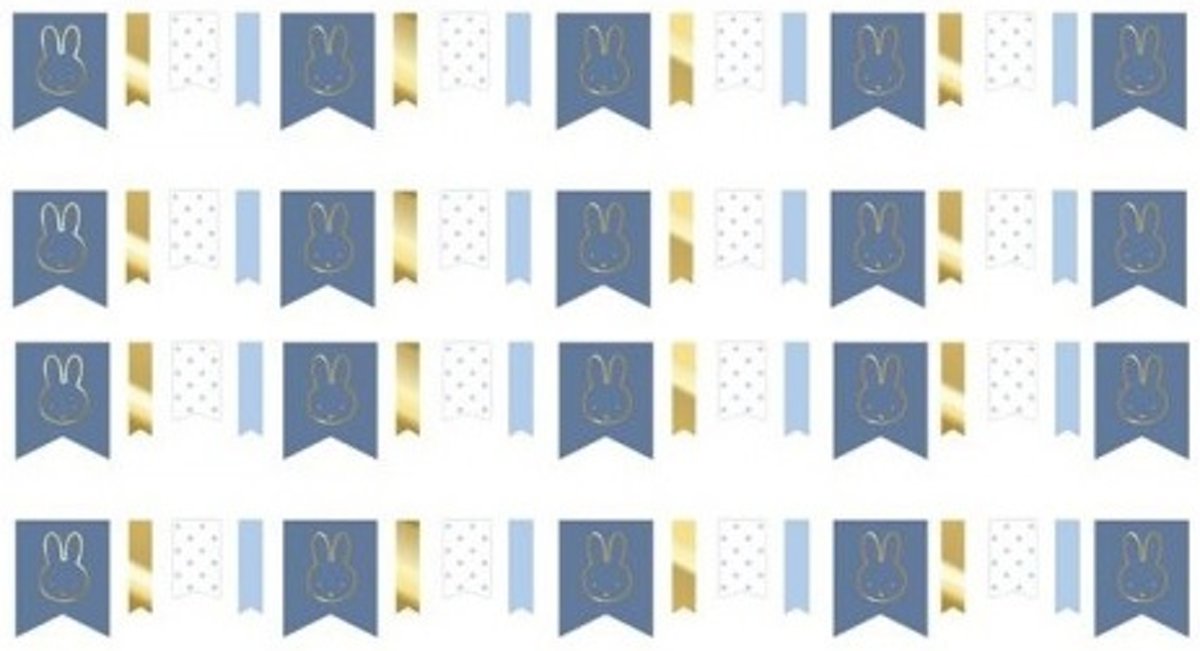 Party Colors Nijntje Baby Blauw Slinger