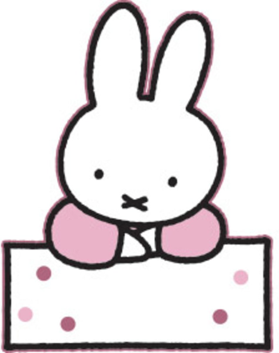 Party Colors Nijntje Baby Roze Geboortebord 60 cm