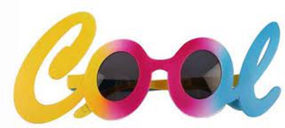 Regenboog Bril Cool