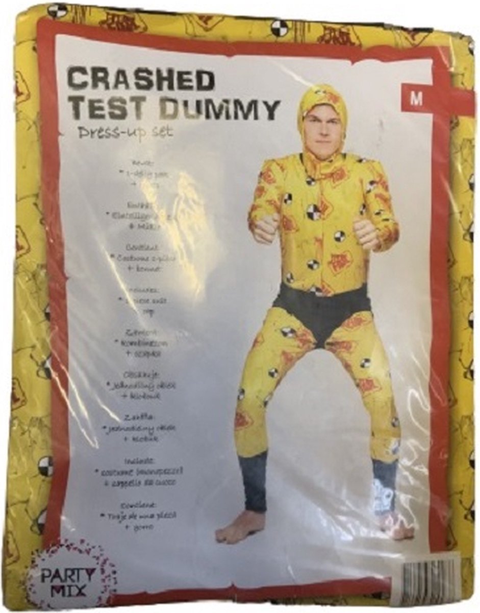 Crashed Test Dummy Carnaval Pak - M