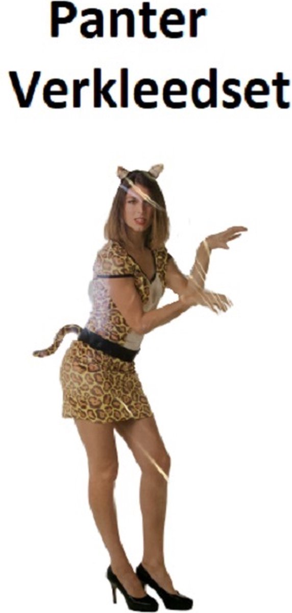 Panter Carnaval Dames kostuum - S