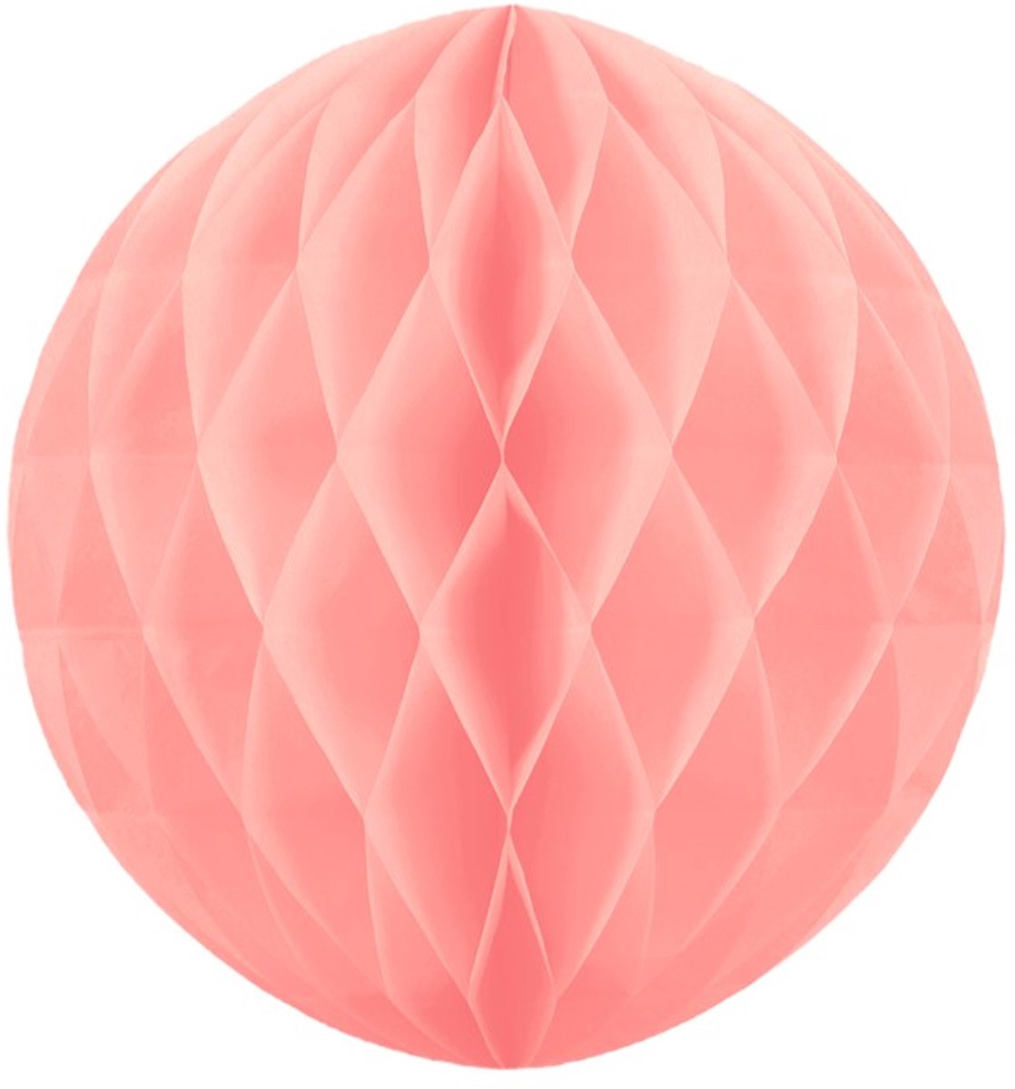 Honeycomb Bol roze 30 cm partypal.