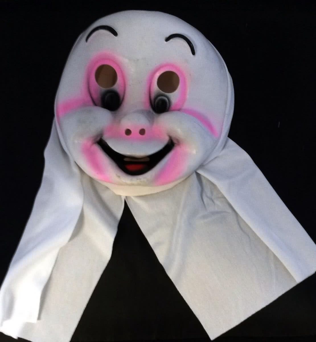 Halloween latex kindermasker Casper het Spookje