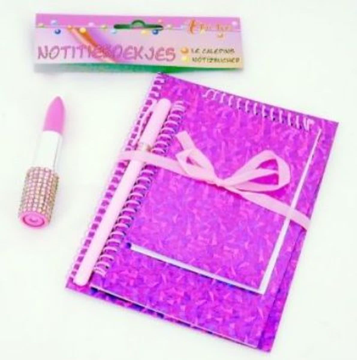 Uitdeelcadeautjes 6 stuks Prinses memoblok 3 delig