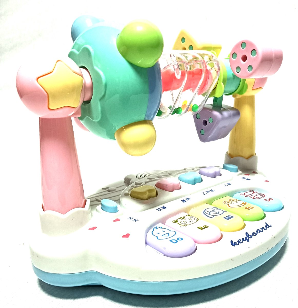 Baby Muziek Speelgoed - Sensorisch Speelgoed -Motoriek Speelgoed rammelaar