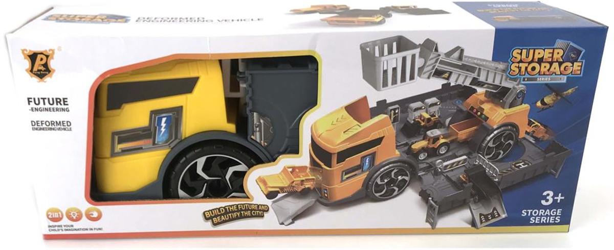 Speelset Constructie Garage In Truck