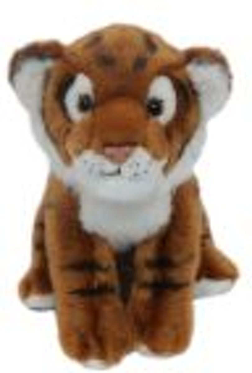 Knuffel pluche tijger thomas 20 cm