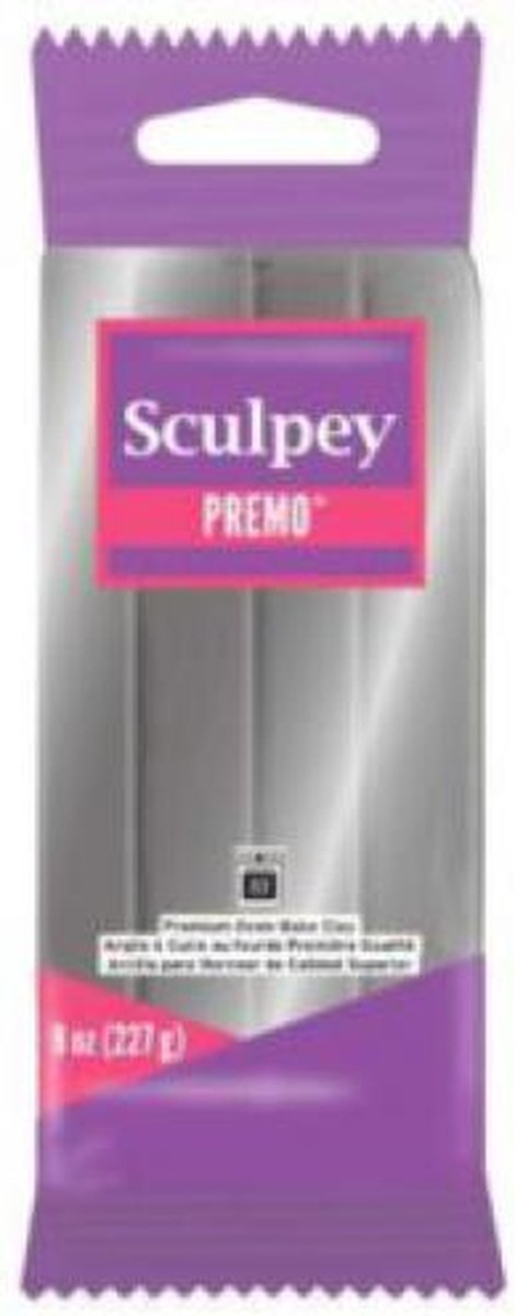 454Gr - Extra Groot Sculpey Premo klei Zilver - 5129