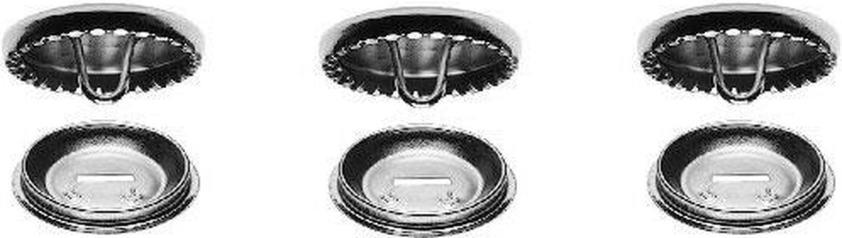 Prym - stofknopen zonder matrijs - 3stuks - 38mm