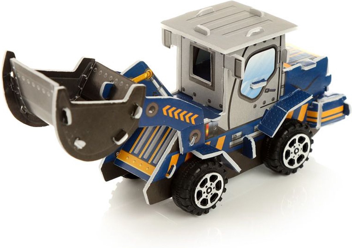 Terugtrek auto F Bulldozer doe het zelf DIY bouwen