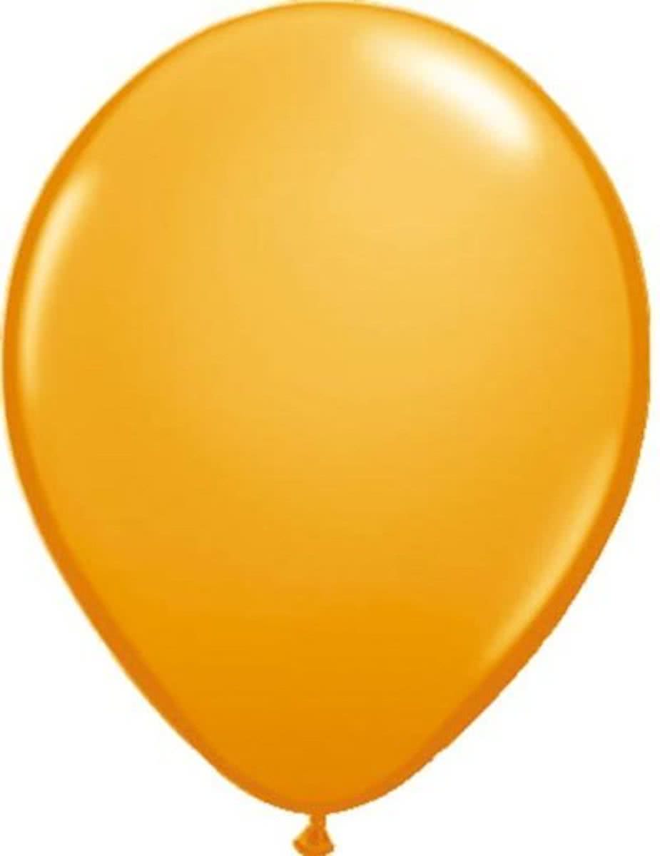 Ballon 50 x oranje nr 10
