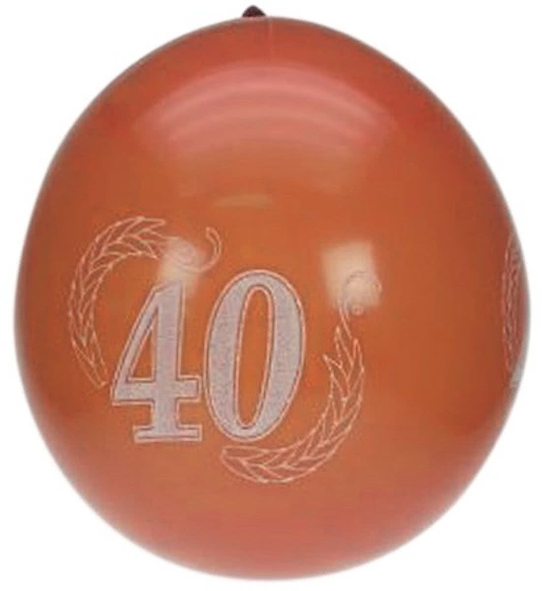 Jubileumballon 40 jaar per 8
