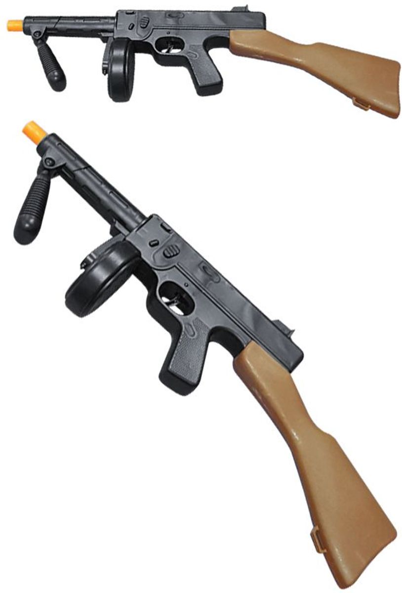 Machine geweer Tommy Gun - 1 stuks