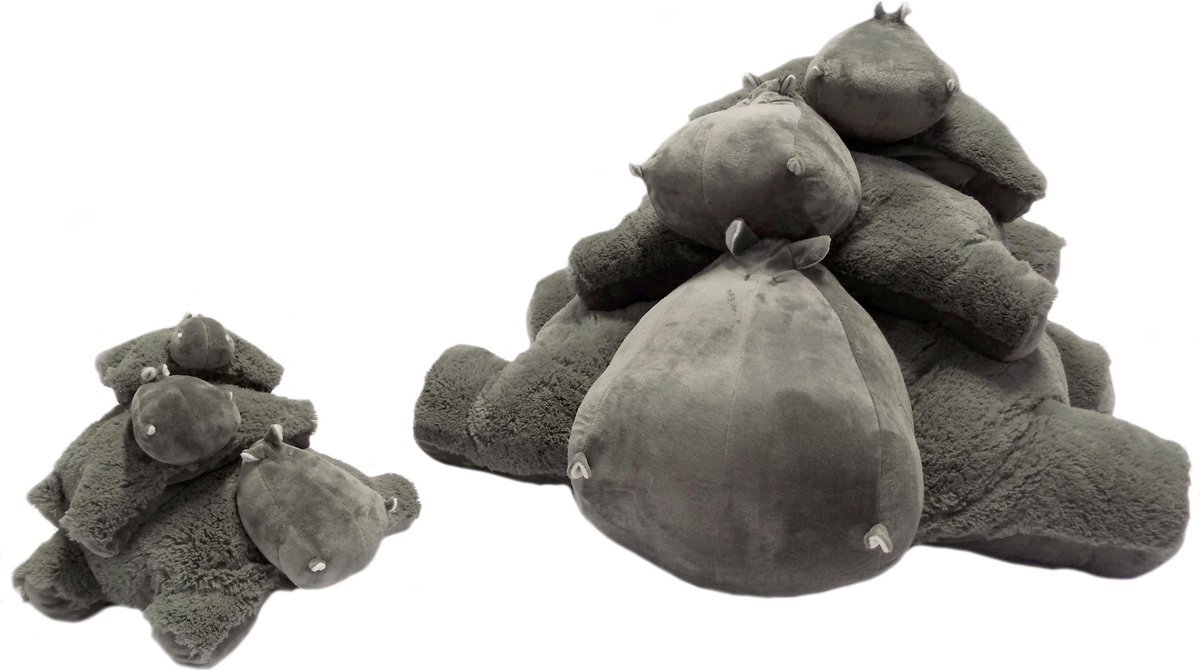 Quax Nijlpaard Knuffel 48cm