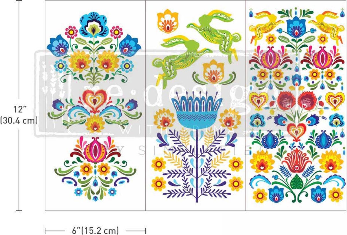 Redesign - Decor Transfer - Floral Polish