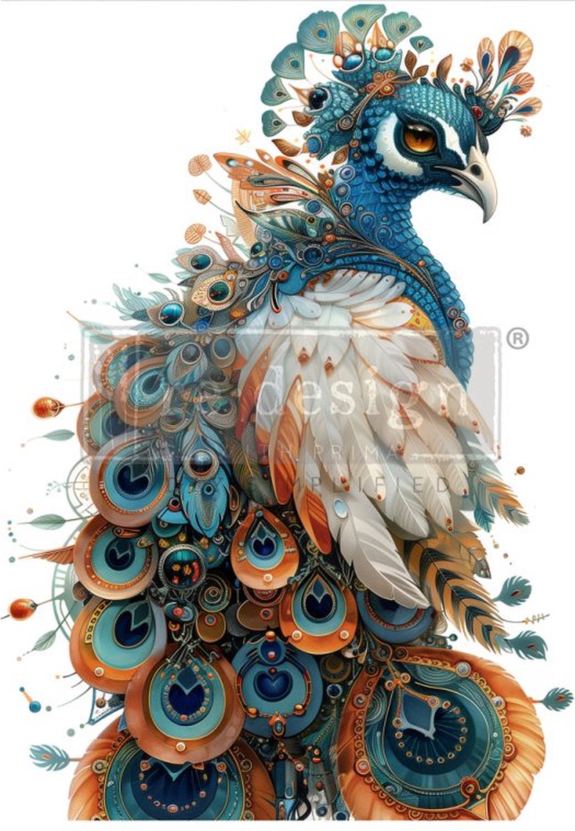 Redesign - Decoupage Fiber A1 - Steamwing Majesty - 84,1 x 59,4 cm