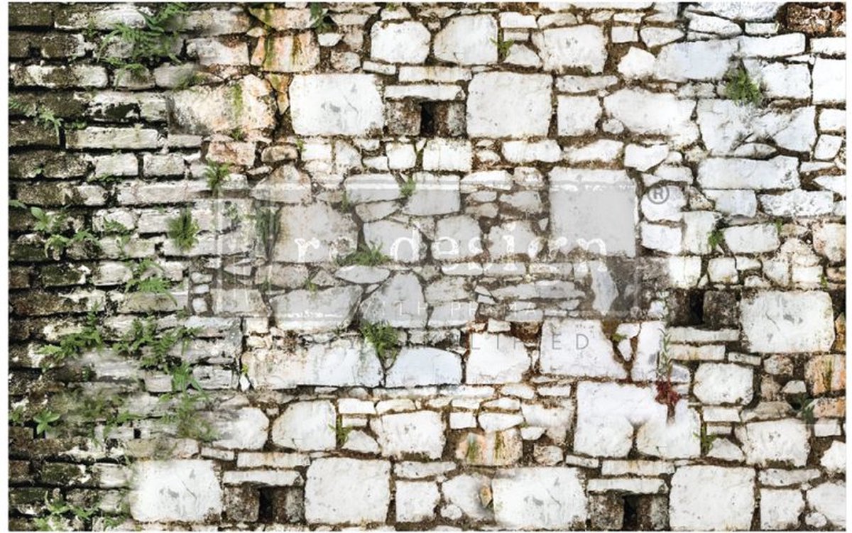 Redesign - Decoupage TISSUE PAPER - Pastels Artistry II - 49,53 x 76,2 cm