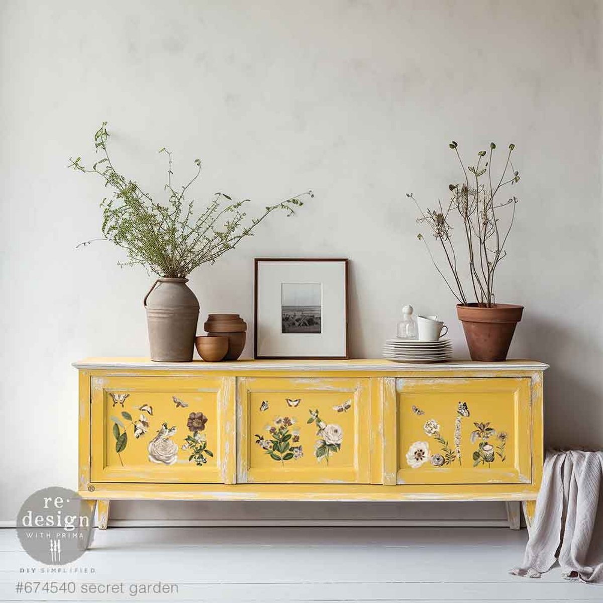 Redesign - Decor Transfer 6x12 - Secret Garden