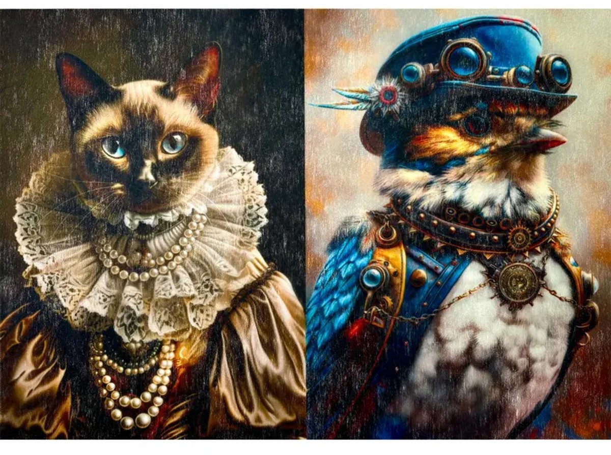 Redesign - Decoupage Fiber Paper A3 - Lords and Ladies of the Wild