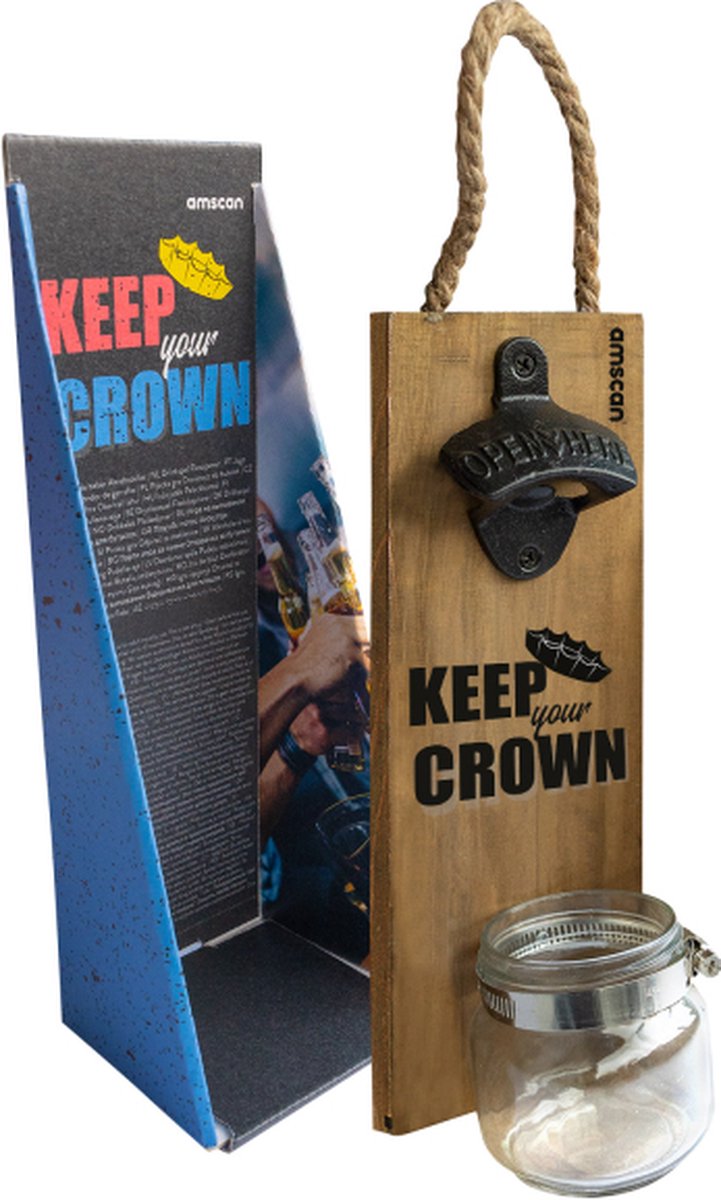 Rietmuller - Riethmuller - Bieropener met glaasje