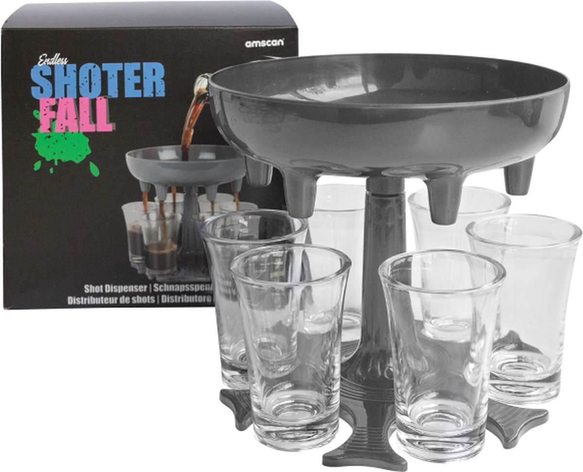 Rietmuller - Riethmuller - Shot dispenser met 6 glaasjes