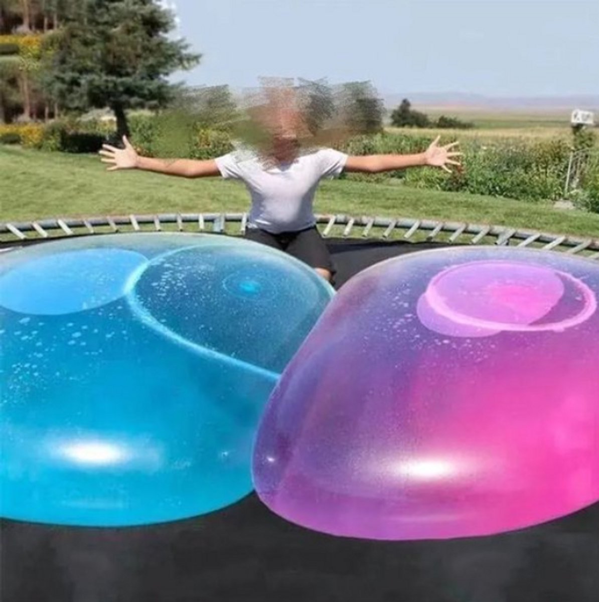 2 Stuks Zachte Opblaasbare Waterballen – Buitenspeelgoed voor Kinderen – Leuk voor Zomer, Feestjes & Spelletjes