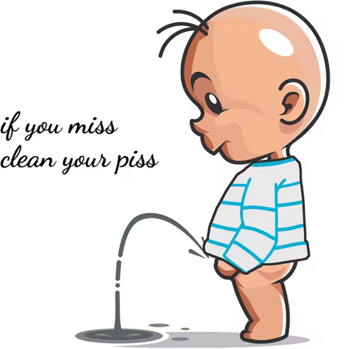 Grappige Toilet Waarschuwingsstickers voor Kinderen - Toiletbril Decoratie tegen Morsen - Afneembare Toilet en Muurstickers voor Badkamer en WC