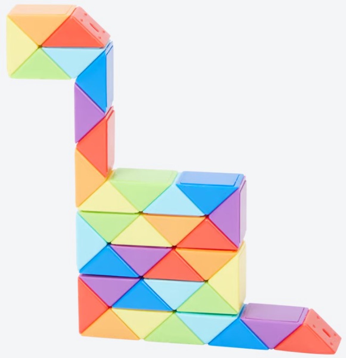 Snake Builder - Magische Draaipuzzel - Vorm Oneindige Figuren - Educatief Speelgoed - Perfect Voor Onderweg